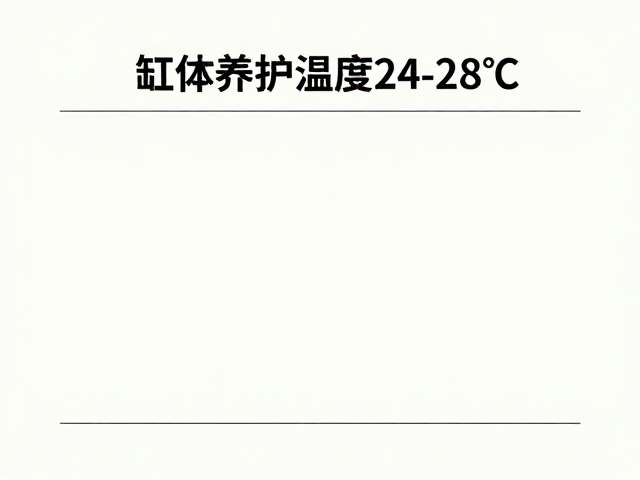 缸体清洁指南,夜间20-24℃,最佳养护温度24-28℃