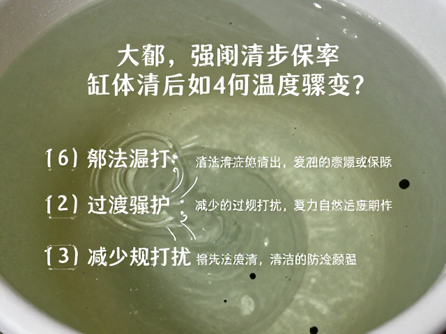 缸体清洁后如何避免温度骤变？3大细节减少过度打扰