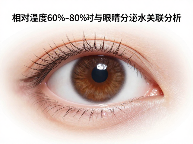 相对湿度60%-80%时缸体清洁与眼睛分泌物关联分析