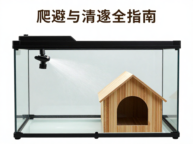 爬宠缸体清洁与躲避屋布置，喷雾频率设备全指南