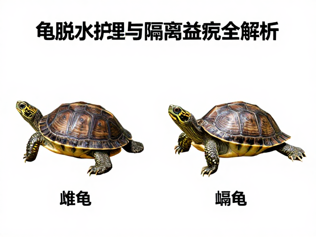 龟龟雌雄分辨指南，防脱水护理与隔离检疫全解析