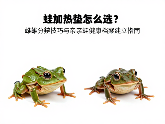 蛙加热垫怎么选?雌雄分辨技巧与亲蛙健康档案建立指南