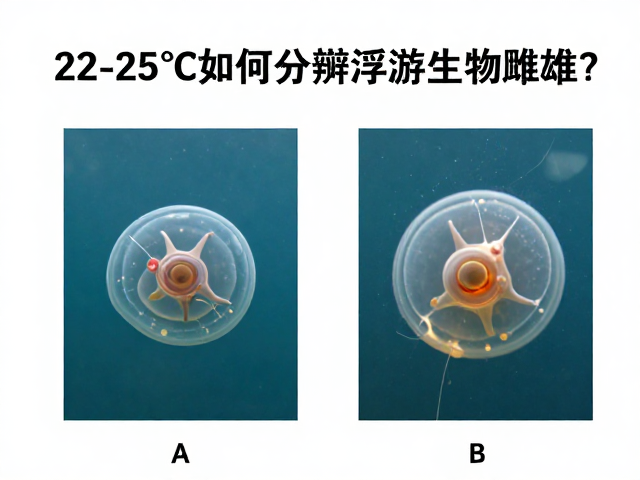 22-25℃如何分辨浮游生物雌雄？专家揭秘性别识别技巧