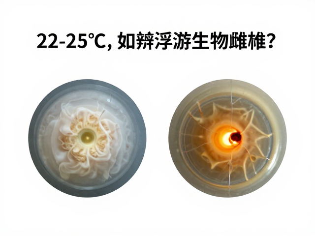 22-25℃如何分辨浮游生物雌雄？专家揭秘性别识别技巧