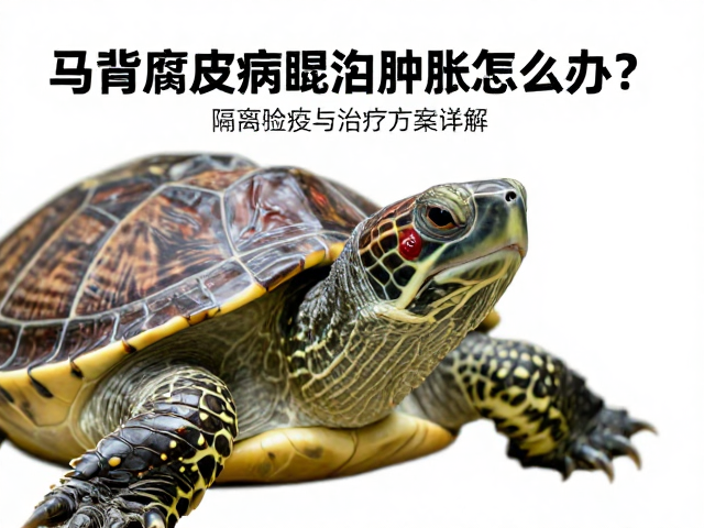乌龟腐皮病眼睛浑浊肿胀怎么办?隔离检疫与治疗方案详解