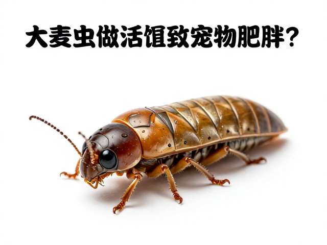 大麦虫做活饵致宠物肥胖?科学控制喂食法