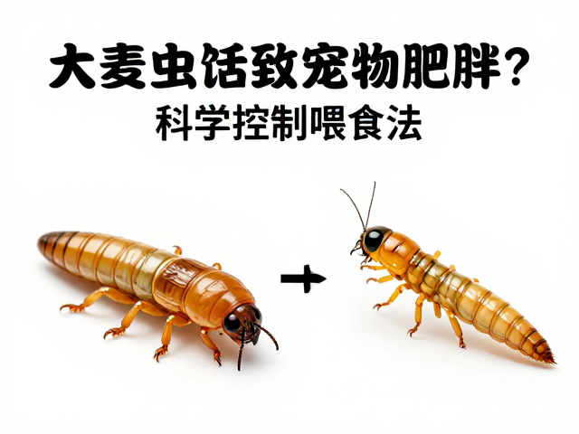 大麦虫做活饵致宠物肥胖?科学控制喂食法