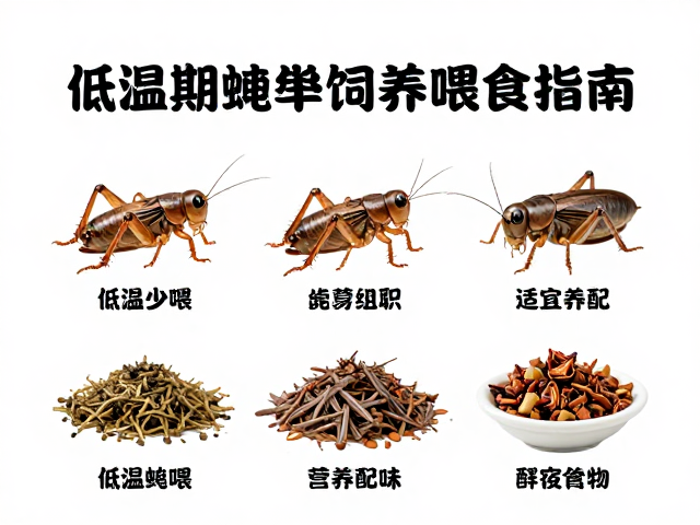 蟋蟀活饵低温少喂？低温期蟋蟀饲养喂食指南