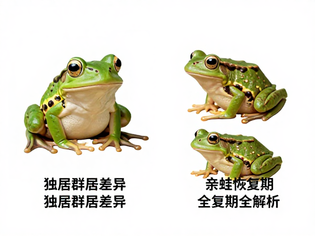 青蛙雌雄分辨指南,独居群居差异与亲蛙恢复期全解析