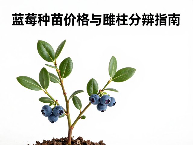 蓝莓种苗价格与雌雄分辨指南,防脱水护理全攻略