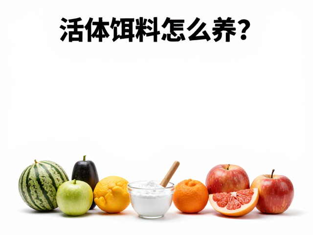 活体饵料怎么养?维生素粉,蔬菜瓜果喂养全攻略