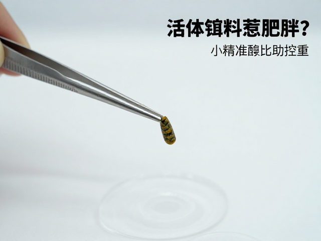 活体饵料惹肥胖?小镊子精准投喂助控重