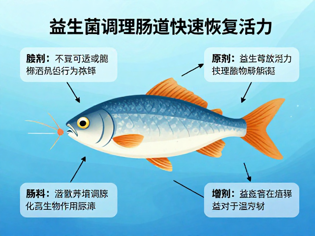 鱼吃活饵后行为异常?益生菌调理肠道,快速恢复活力