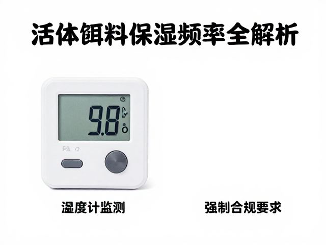 活体饵料保湿指南,湿度计监测与换季调整频率全解析