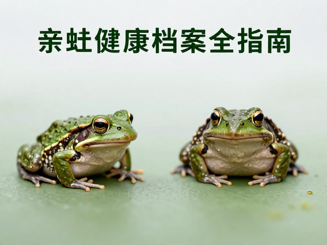 高湿度环境维持与雌雄分辨,亲蛙健康档案全指南