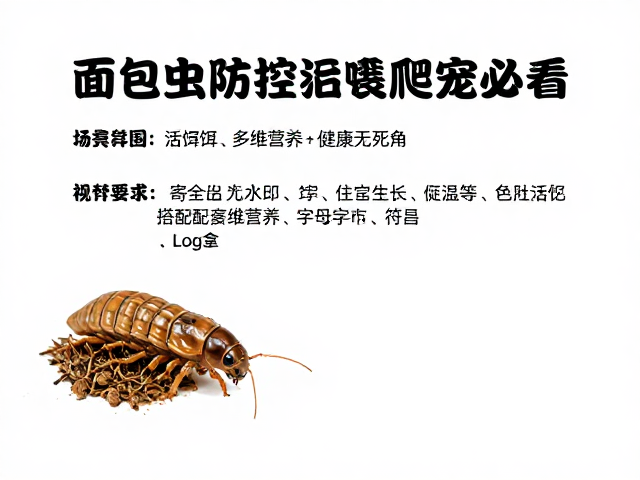面包虫喂爬宠必看,活饵搭配多维营养,健康无死角