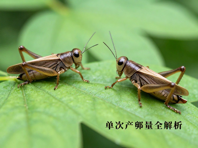 蟋蟀雌雄分辨技巧,植物覆盖遮蔽与单次产卵量全解析