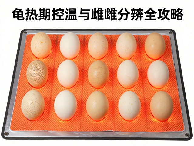 龟蛋孵化期记录，加热垫控温与雌雄分辨全攻略