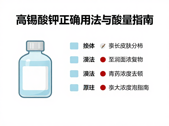 新蛙隔离观察防腐皮病,高锰酸钾正确用法与剂量指南