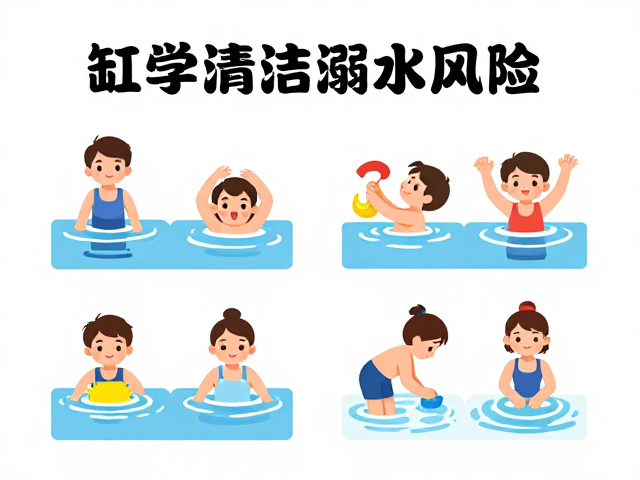 缸体清洁防溺水风险,必须掌握的正确抓握手法规范