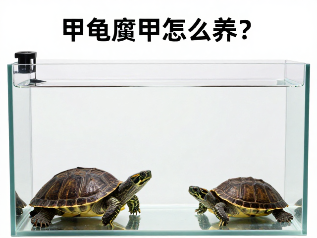 乌龟腐甲怎么养?缸体清洁,防应激饮水,湿度60%-80%全攻略