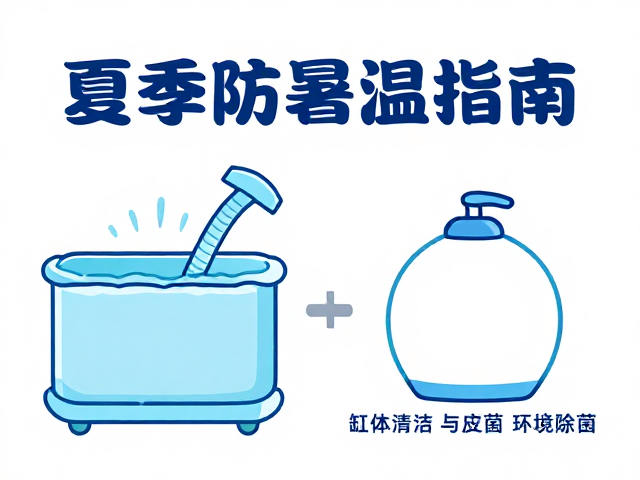 夏季防暑降温指南,缸体清洁与环境除菌,打造健康舒适空间