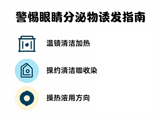 缸体清洁与加热设备使用指南,警惕眼睛分泌物诱发感染