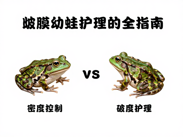 牛蛙养殖,雌雄分辨技巧、密度控制与破膜幼蛙护理全指南