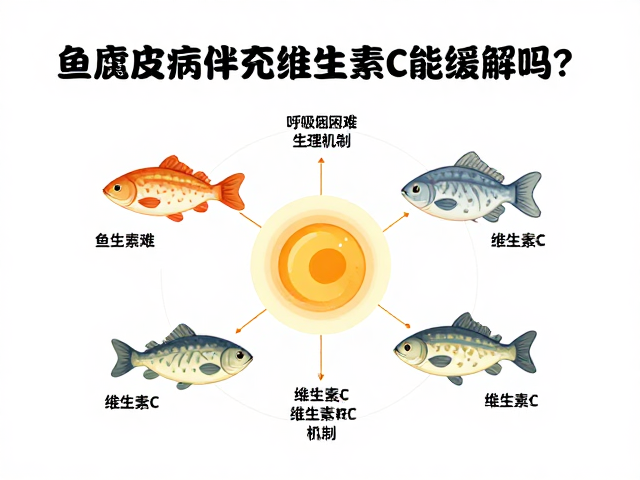 鱼腐皮病伴呼吸困难?补充维生素C能缓解吗?