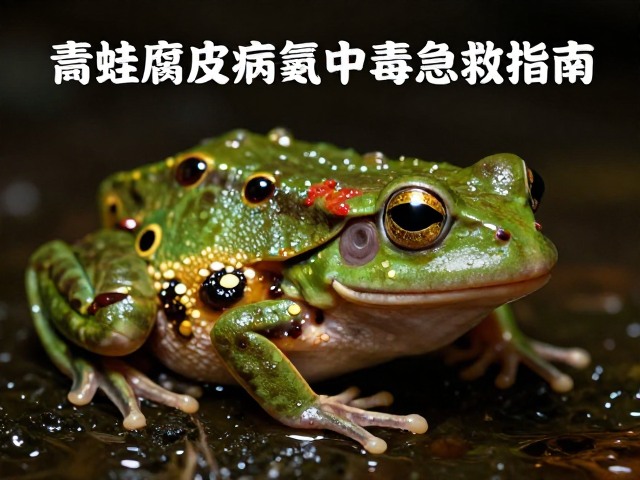 青蛙腐皮病氨中毒怎么办？隔离病蛙急救指南