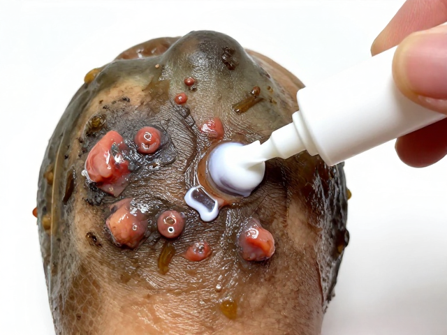 两栖类腐皮病怎么涂药膏?专用药膏涂抹指南与护理技巧