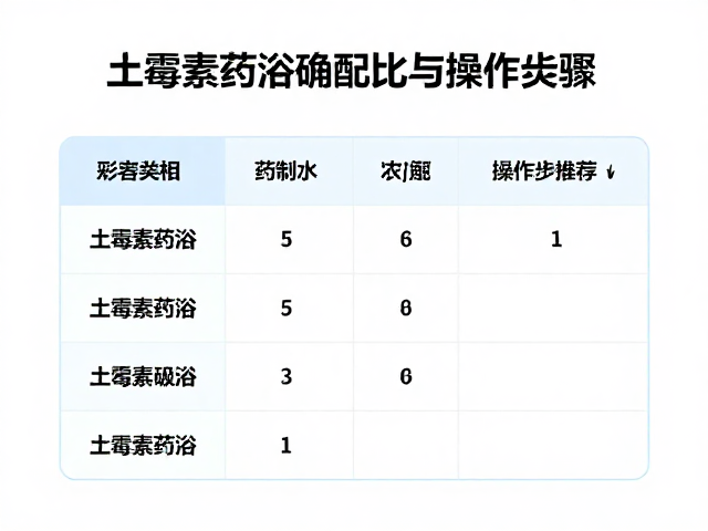 鱼腐皮病怎么治?土霉素药浴正确配比与操作步骤详解
