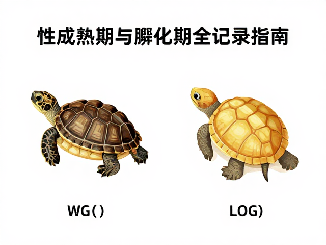 幼龟雌雄分辨技巧,性成熟期与孵化期全记录指南