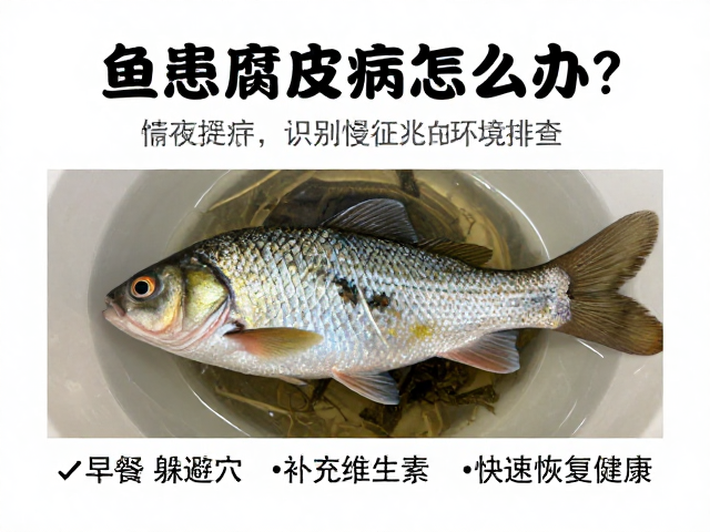 鱼患腐皮病怎么办?提供躲避穴,补充维生素,快速恢复健康