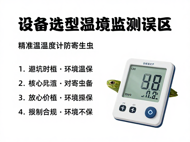 乌龟混养风险,用精准温湿度计防寄生虫,避坑指南