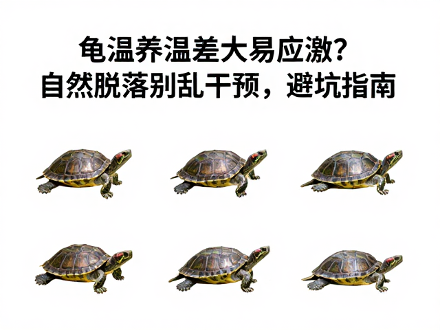 龟混养温差大易应激?自然脱落别乱干预,避坑指南