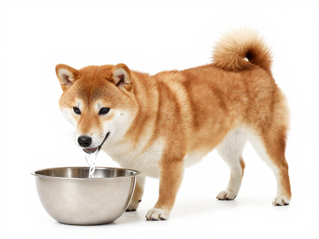柴犬起源与饲养,8-12公斤体重如何保证充足饮水?