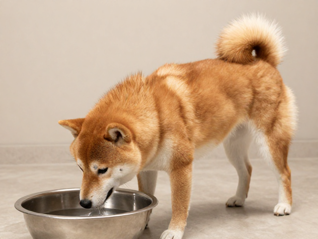 柴犬起源与饲养,8-12公斤体重如何保证充足饮水?