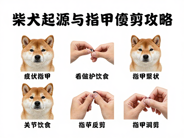 柴犬起源与老年犬护理，关节保护饮食与指甲修剪全攻略