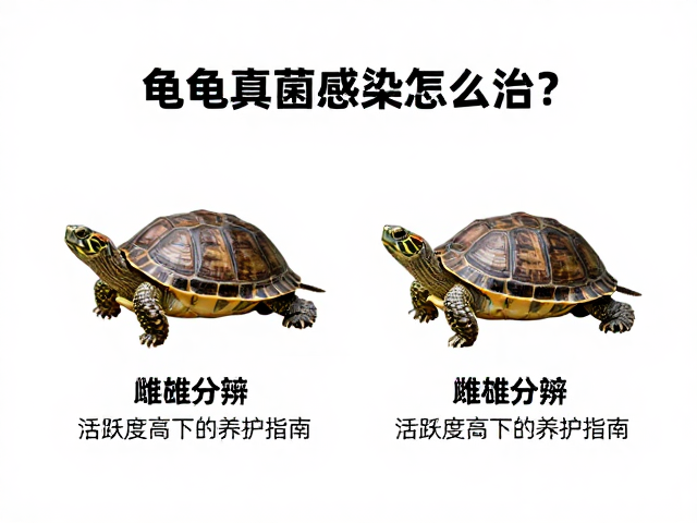 龟龟真菌感染怎么治?雌雄分辨与活跃度高下的养护指南
