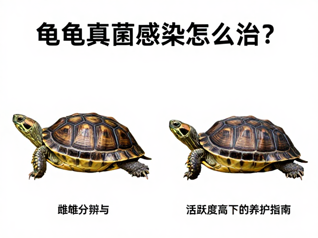 龟龟真菌感染怎么治?雌雄分辨与活跃度高下的养护指南
