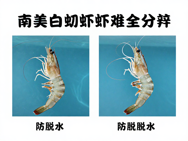 南美白对虾雌雄分辨与育苗池防脱水护理全攻略