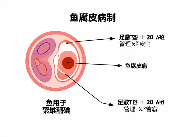 鱼腐皮病用聚维酮碘?别忘应激反应管理,速效又安全