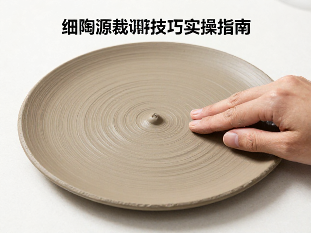 细陶泥裁切泥板技法，阴干晾坯避裂技巧与实操指南
