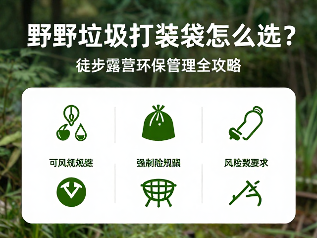 野外垃圾打包袋怎么选？徒步露营环保管理全攻略
