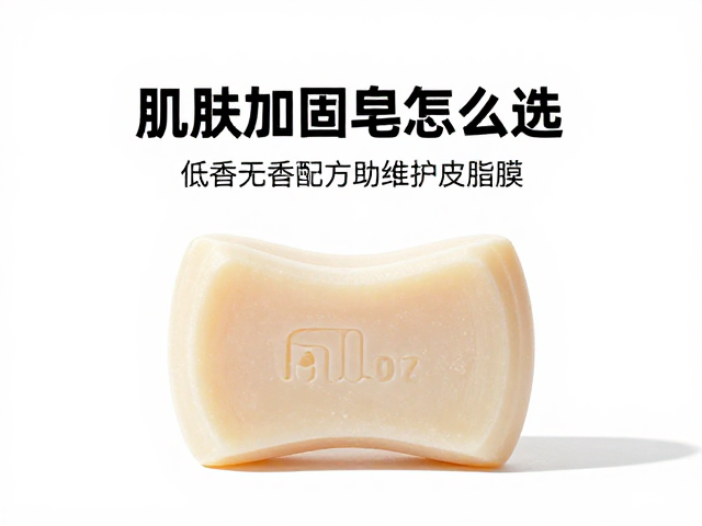 肌肤加固皂怎么选?低香无香配方助维护皮脂膜