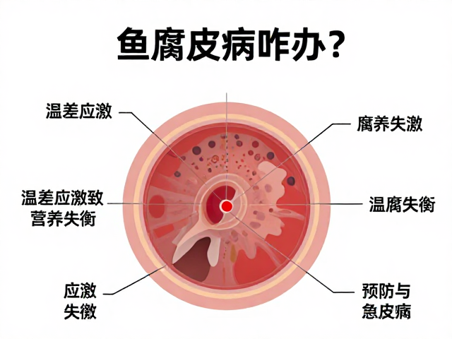 鱼腐皮病咋办？温差应激致营养失衡，预防与急救全攻略