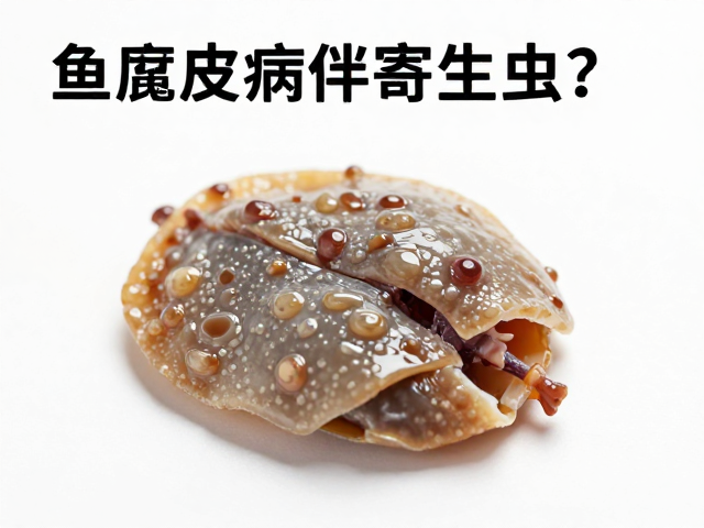 鱼腐皮病伴寄生虫?观察体表症状快速检测,一招识别治疗
