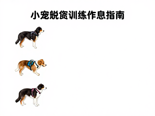 小号胸背的选款要点与穿戴脱敏训练