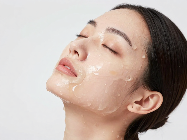 水解弹性蛋白面膜护理,水凝胶颈膜紧致抗衰实测